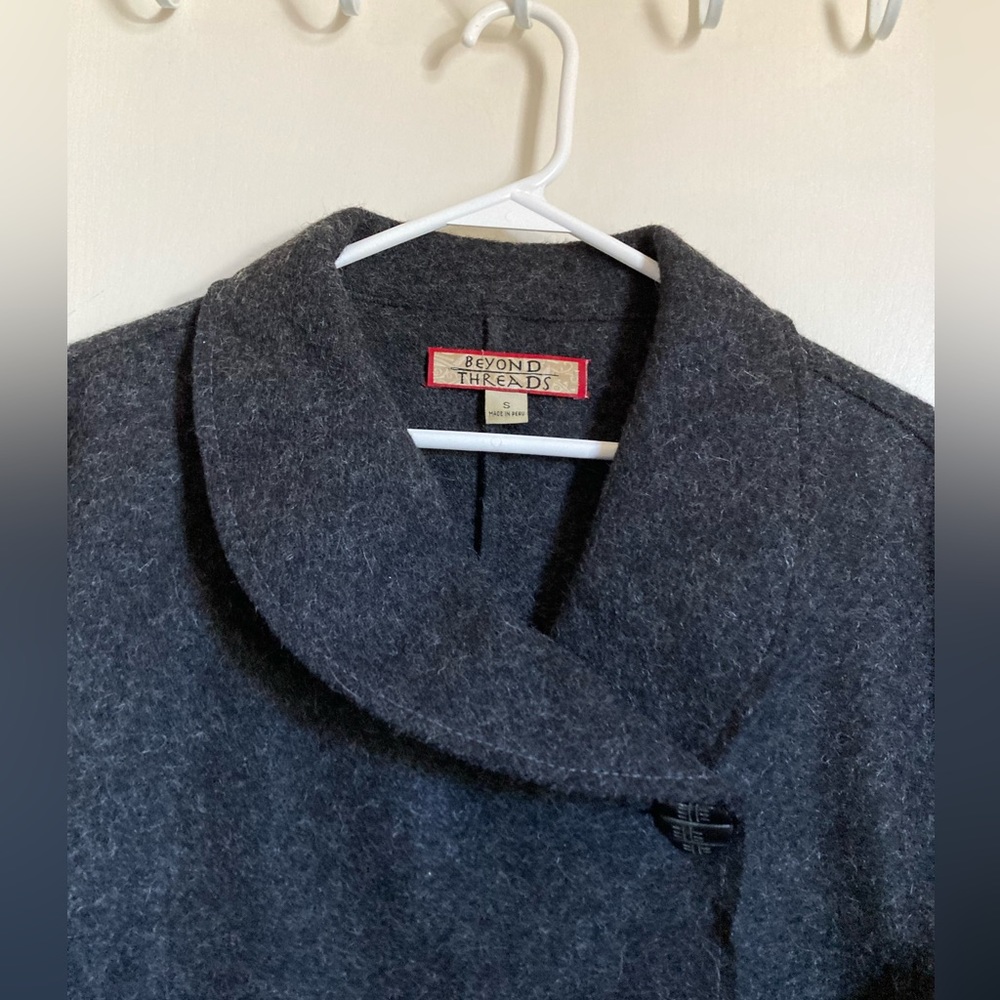 Beyond Threads Black Felted Peruvian Alpaca Blend… - image 7